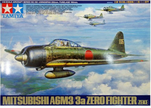 Tamiya - Mitsubishi A6M3/3a Zero Fighter (ZEKE)