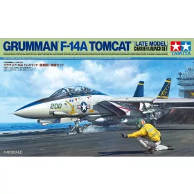   Tamiya - Grumman F-14A Tomcat (Late Model) Carrier Launch Set