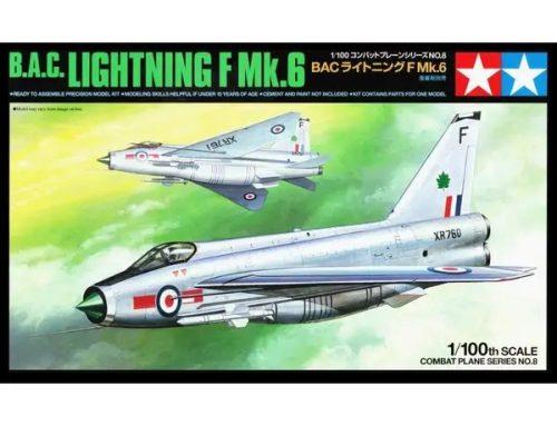 Tamiya - 1:100 B.A.C. Lightning F.Mk.6