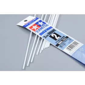 Tamiya - Construction Series Plastic Beams 2mm Square 10 Pcs