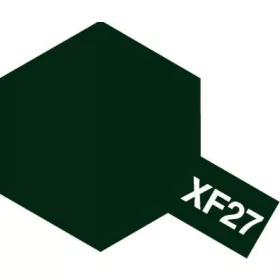 Tamiya - XF-27 Black Green enamel