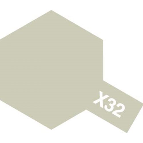 Tamiya - X-32 T itanium Silver - Acrylic Paint (Gloss) 23 ml