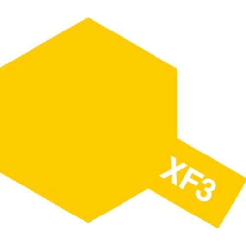 Tamiya - XF-3 Flat Yellow - Acrylic Paint (Flat) 23 ml
