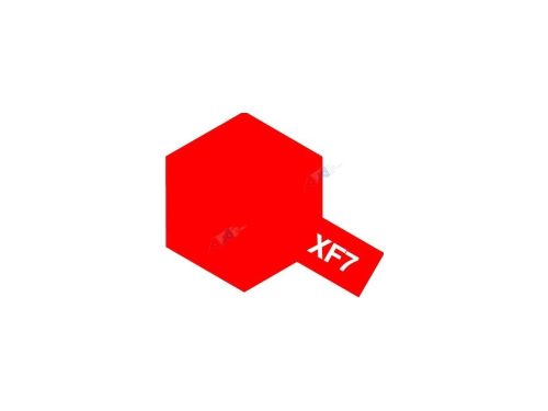 Tamiya - XF-7 Flat Red - Acrylic Paint (Flatt) 23 ml