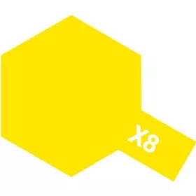 Tamiya - Mini Acrylic X-8 Lemon Yellow 10 ml