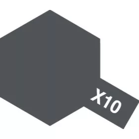 Tamiya - Mini Acrylic X-10 Gun Metal 10 ml
