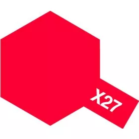 Tamiya - Mini Acrylic X-27 Clear Red 10 ml