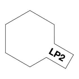   Tamiya - LP-2 Weiss glaenzend / White glossy Lacquer 10ml VE6