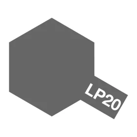Tamiya - LP-20 Light Gun Metal Laquer Paint 10 ml