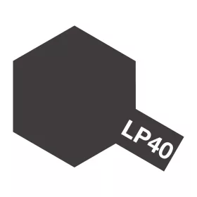 Tamiya - LP-40 Metallic-Schwarz glzd. 10ml