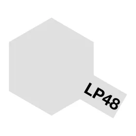 Tamiya - LP-48 Sparkling Silber glaenzend Lacquer 10ml