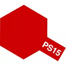  Tamiya - Ps-15 Metallic Red - Spray For Polycarbonate Models (100 Ml)