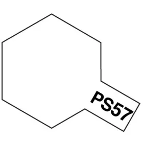   Tamiya - PS-57 Pearl White pearl - Spray for Polycarbonate Models (100 ml)