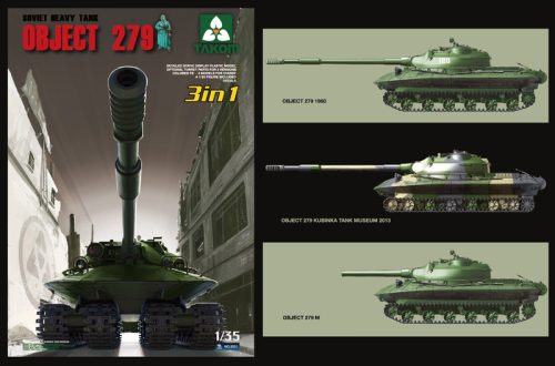 Takom - Soviet Heavy Tank Object 279 (3 in 1)