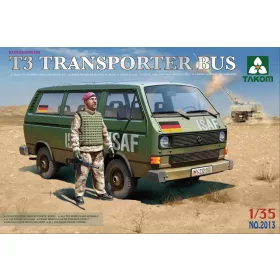   Takom - Bundeswehr T3 Transporter Bus with figure autó makett