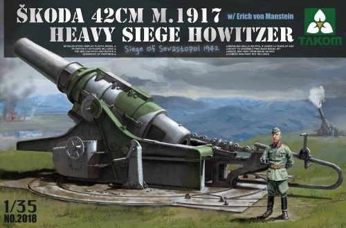 Takom - Sˇkoda 42cm M.1917 Heavy Siege Howitzer with Erich von Manstein