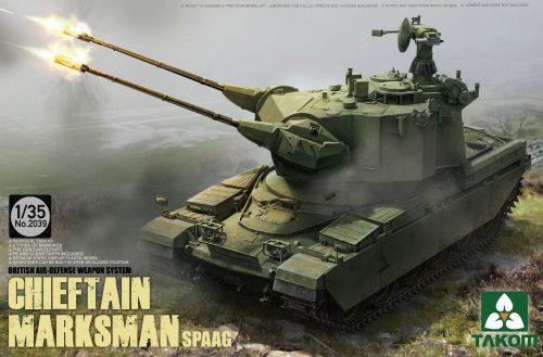 Takom - British Air-defense Weapon System Chieftain Marksman SPAAG