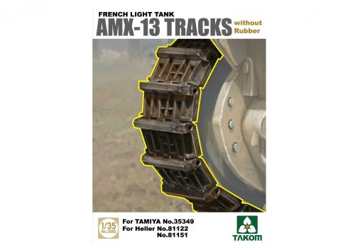 Takom - French Light Tank AMX-13 Tracks without Rubber
