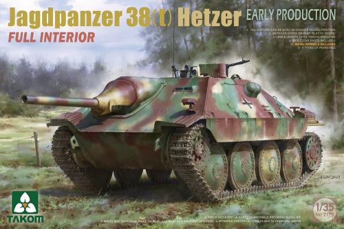 Takom - Jagdpanzer 38(t) Hetzer EARLY PRODUCTION w/FULL INTERIOR