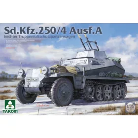   Takom - Sd.Kfz.250/4 Ausf.A Ieichter Truppenluftschutzpanzerwagen harcjármű makett