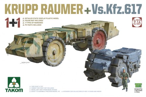 Takom - KRUPP RAUMER+Vs.Kfz.617 (1+1)