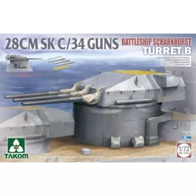   Takom - BATTLESHIP SCHARNHORST Tur. B 28CMSK C/34GUNS hajó makett