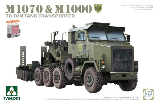 Takom - M1070&M1000 70 TON TANK TRANSPORTER