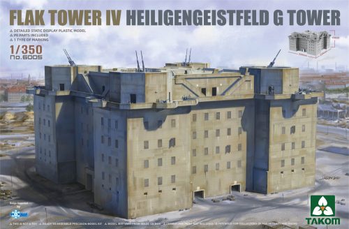Takom - Flak Tower Iv Heiligengeistfeld G Tower
