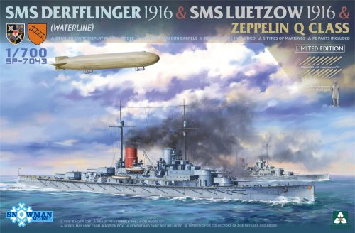 Takom - Derfflinger + Lützow +  Zeppelin Q Class - LIMITED