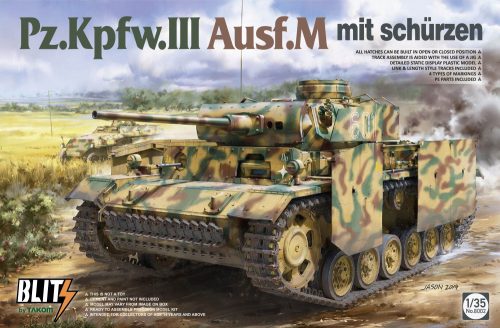 Takom - Pz.Kpfw.III Ausf.M mit schürzen