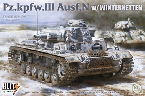 Takom - Pz.Kpfw.III Ausf.N W/Winterketten