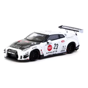   Tarmac - Nissan GT-R (R35) LB Works Type 2 White Athlete X Collet in A LB Limited Tin Can 2025