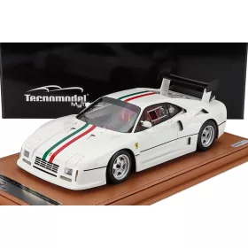   Tecnomodel - FERRARI 288 GTO EVOLUZIONE 1985 - ITALIAN FLAG STRIPE WHITE