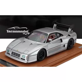   Tecnomodel - FERRARI 288 GTO EVOLUZIONE 1985 - BLACK WHEELS NURBURGRING SILVER