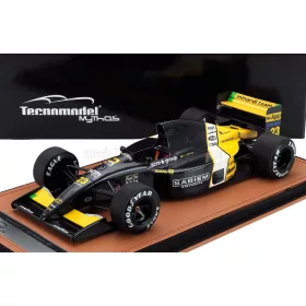   Tecnomodel - MINARDI F1  M191 FORD N 23 MONACO GP 1991 PIERLUIGI MARTINI BLACK YELLOW WHITE