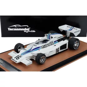   Tecnomodel - SHADOW F1  DN8 N 16 LONG BEACH GP 1977 RENZO ZORZI WHITE
