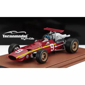   Tecnomodel - FERRARI F1  312 SCUDERIA FERRARI N 9 NURBURGRING GP (with pilot figure) 1968 JACKY ICKX RED