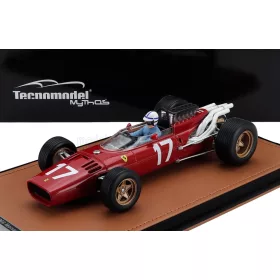   Tecnomodel - FERRARI F1 312 N 17 MONACO GP (with pilot figure) 1966 JOHN SURTEES RED