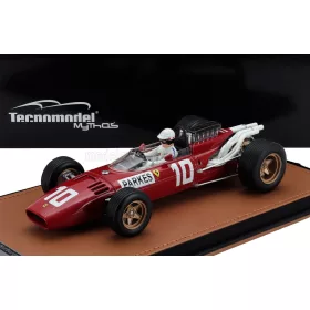   Tecnomodel - FERRARI F1 312 N 10 NURBURGRING GP (with pilot figure) 1966 MIKE PARKES RED