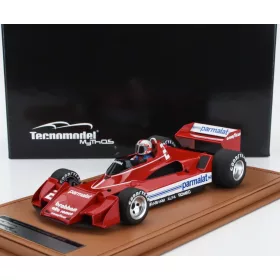  Tecnomodel - ALFA ROMEO F1  BRABHAM BT45C N 2 BRAZILIAN GP (with pilot figure) 1978 JOHN WATSON RED