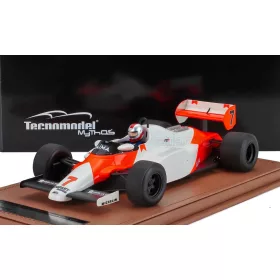   Tecnomodel - McLAREN F1  MP4/1C N 7 WINNER USA LONG BEACH GP (with pilot figure) 1983 JOHN WATSON WHITE RED