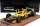 Tecnomodel - JORDAN F1  198 HONDA MF-301 HC N 10 WITH TOWER WINGS IMOLA GP (with pilot figure) 1998 RALPH SCHUMACHER YELLOW BLACK