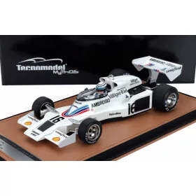   Tecnomodel - SHADOW F1  DN8 N 16 JAPAN GP (with pilot figure) 1977 RICCARDO PATRESE WHITE