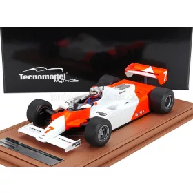   Tecnomodel - McLAREN F1  MP4/1B FORD COSWORTH N 7 MONACO GP (with pilot figure) 1982 JOHN WATSON WHITE RED