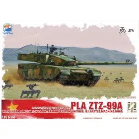   Toucan - ZTZ-99A MBT (WITH LASER SIMULATION COUNTERMINE SYSTEM UNITREE BI BATLE MACHINE DOGS)