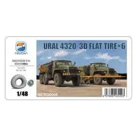 Toucan - URAL 4320  3D FLAT TIRE×4