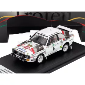   Trofeu - AUDI 80 QUATTRO SPORT (night version) N 5 RALLY DELLA LANA 1986 JEAN KRUCKER - EDY POLLI WHITE