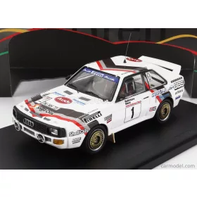   Trofeu - Audi Quattro Sport N 1 Rally Manx 1984 H.Mikkola - A.Hertz White