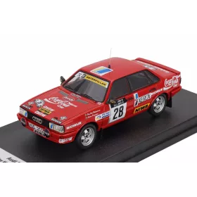   Trofeu - AUDI 80 QUATTRO RALLY 1000 LAKES 1989 STIG OLOV WALFRIDSSON - ANDERS DAWIDSON RED