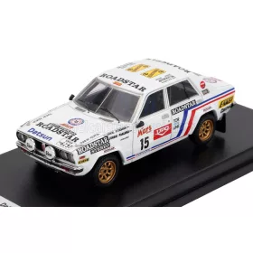   Trofeu - DATSUN 160J (night version) N 15 RALLY 1000 LAKES 1979 ERKKI PITKANEN - JUHANI PAALAMA WHITE